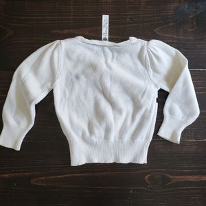 Cherokee Shirts & Tops - Toddler White Scotty Dog Sweater Cherokee Shirts & Tops - Toddler White Scotty Dog Sweater